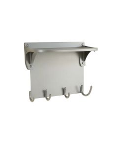Willow Branch Wall-Mounted Entryway Organizer Shelf - Gray