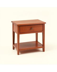 Fern Crest Nightstand - Terracotta (synthetic illustration; no displayed measurements)
