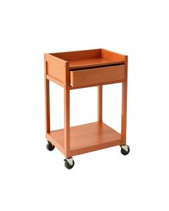 Glen Brook Empty Rolling Workshop Cart - Terracotta