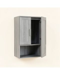 Dune Dale Wall-Mounted Laundry Cabinet - Gray (synthetic illustration; no displayed measurements)