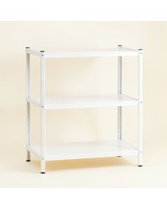 Summit Branch Empty Seed-Starting Shelving Unit Without Lights - White (synthetic illustration; no displayed measurements)