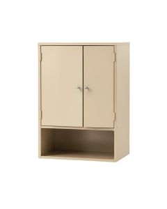 Cedar Canyon Wall-Mounted Laundry Cabinet - Beige (synthetic illustration; no displayed measurements)