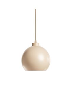 Ridge Bluff Pendant Light Suspended From One Plain Cable - Beige (synthetic illustration; no displayed measurements)