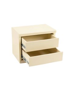 Heath Crest Small-Parts Storage Drawer Cabinet - Ivory (synthetic illustration; no displayed measurements)