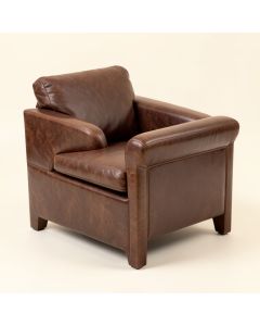Erra 42.5 '' Faux Leather Recessed Arm Loveseat (synthetic illustration; no displayed measurements)