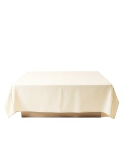 Maple Brook Flat Bed Sheet - Ivory (synthetic illustration; no displayed measurements)