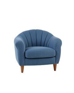Cove Bend Upholstered Armchair - Blue