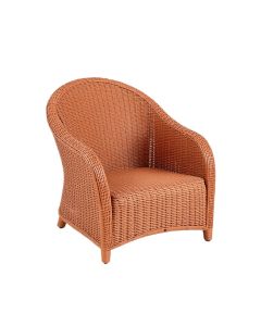 Maple Brook Outdoor Lounge Chair - Terracotta (synthetic illustration; no displayed measurements)