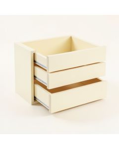 Meadow Canyon Under-Desk Drawer Unit - Ivory (synthetic illustration; no displayed measurements)