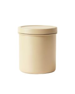 Linden Canyon Storage Canister With Lid - Beige (synthetic illustration; no displayed measurements)