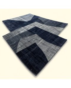 Tomas Chevron Rug To Tomas Chevron Dark Blue/Gray Rug Indoor / Outdoor Area Rug (synthetic illustration; no displayed measurements)