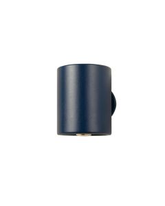 Juniper Bridge Wall Sconce Mounted On A Plain Wall - Navy (synthetic illustration; no displayed measurements)