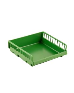 Cliff Falls Empty Under-Desk Cable Tray - Green (synthetic illustration; no displayed measurements)