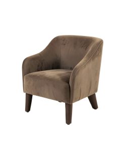 Koge Upholstered Side Chair In Clear (synthetic illustration; no displayed measurements)