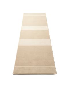 Moss Arc Narrow Runner Rug - Beige