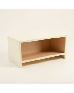 Sage Bluff Shoe Storage Bench - Cream (synthetic illustration; no displayed measurements)