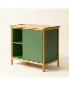Reed Crest Freestanding Laundry Folding Counter - Green (synthetic illustration; no displayed measurements)