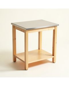 Fulton Kitchen Cart With Stainless Steel Top (synthetic illustration; no displayed measurements)