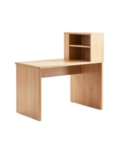 Exa Floating Desk With Hutch (synthetic illustration; no displayed measurements)