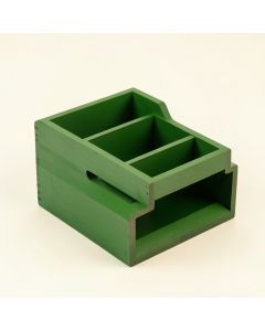 Cove Branch Empty Coffee-Station Organizer - Green (synthetic illustration; no displayed measurements)