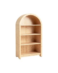 Laurel Field Freestanding Bookcase - Beige