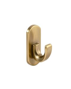 Lanz Brass Wall Mounted Robe Hook