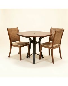 Heidi Round 2 - Person 25.28 '' Long Bistro Set (synthetic illustration; no displayed measurements)
