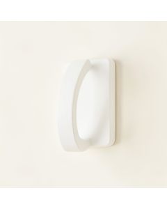 Pine Brook Wall-Mounted Robe Hook - White (synthetic illustration; no displayed measurements)