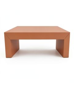 Birch Bend Desktop Monitor Riser - Terracotta (synthetic illustration; no displayed measurements)
