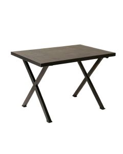 Alder Branch Patio Table - Black (synthetic illustration; no displayed measurements)