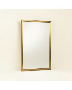 Cowart Gold Metal Wall Mirror (synthetic illustration; no displayed measurements)