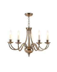 Maude 5 - Light Candle Style Classic / Traditional Chandelier