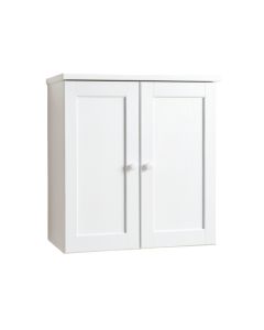 Fern Crest Wall-Mounted Laundry Cabinet - White
