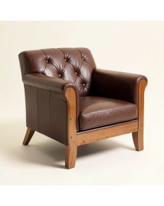 Fairbanks 29.5 '' Wide Tufted Armchair (synthetic illustration; no displayed measurements)