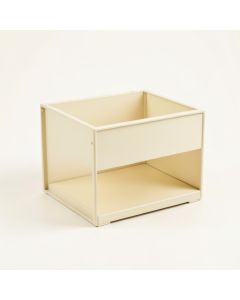 Summit Bend Empty Raised Planter - Cream (synthetic illustration; no displayed measurements)