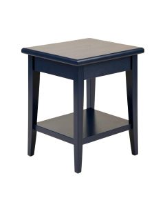 Fern Bend Side Table - Navy (synthetic illustration; no displayed measurements)