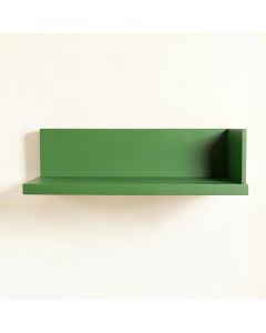 Linden Crest Wall-Mounted Shelf - Green (synthetic illustration; no displayed measurements)