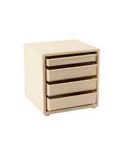 Clay Bluff Small-Parts Storage Drawer Cabinet - Beige