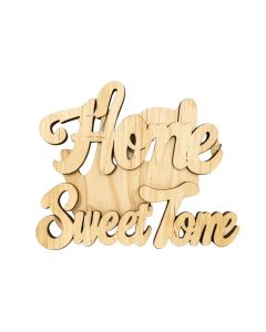 Home Sweet Home Sign (synthetic illustration; no displayed measurements)