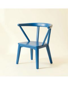 Cove Arc Small Chair - Blue (synthetic illustration; no displayed measurements)