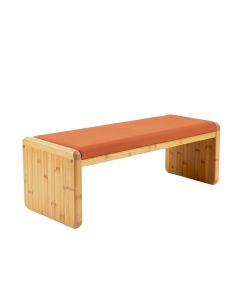 Juniper Canyon Indoor Bench - Terracotta (synthetic illustration; no displayed measurements)