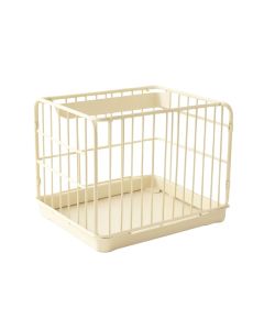 Alder Bluff Empty Furniture-Style Pet Crate - Ivory