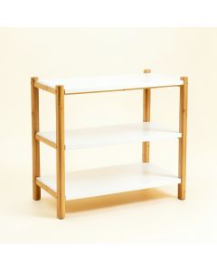Sage Branch Empty Countertop Canister Rack - White (synthetic illustration; no displayed measurements)