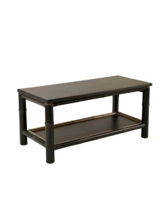 Holly Bend Indoor Bench - Black (synthetic illustration; no displayed measurements)