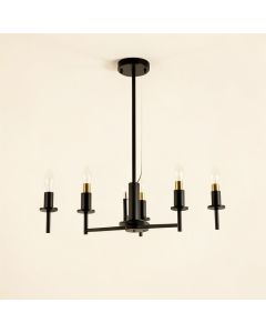 Waycross 10 - Light Unique Modern Linear Chandelier (synthetic illustration; no displayed measurements)