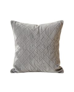 Reed Brook Filled Accent Pillow - Gray
