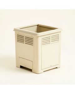 Maple Bridge Closed Garden Compost Bin - Ivory (synthetic illustration; no displayed measurements)
