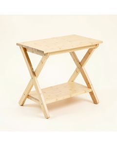 Clay Falls Side Table - Ivory (synthetic illustration; no displayed measurements)