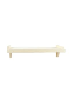 Elm Branch Wall-Mounted Shelf - Cream