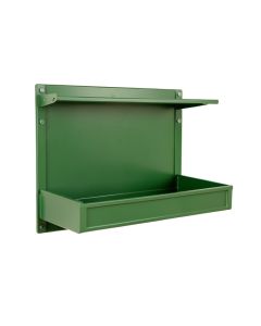 Hill Branch Empty Wall-Mounted Tool Organizer Panel - Green (synthetic illustration; no displayed measurements)